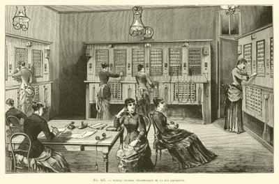 Central Telephone Office on Rue Lafayette by French School